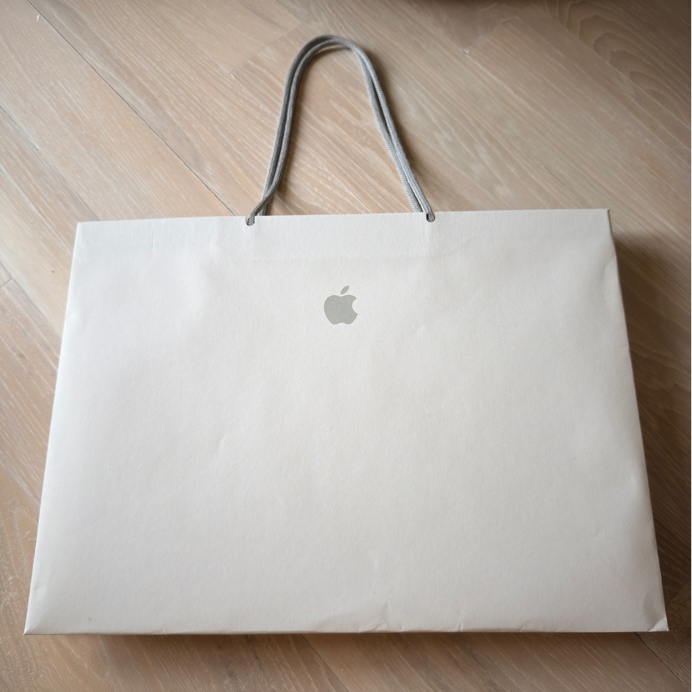 Apple Shopping Bag - 11 1/2” x 16”